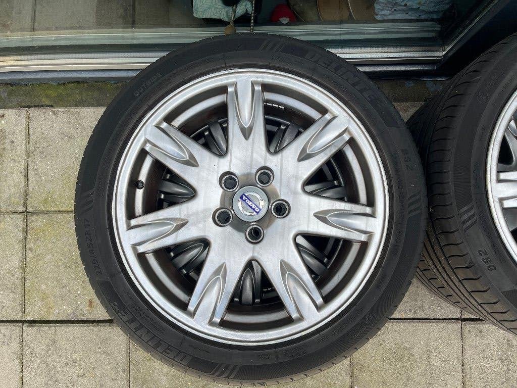 Volvo Thor-velgen 17 inch incl. zomerbanden, Ophalen, Gebruikt, Banden en Velgen, 17 inch