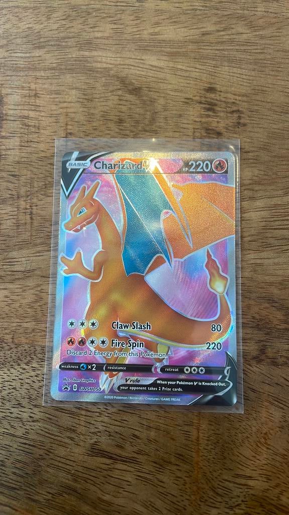 Charkzard V promo champions path ETB, Ophalen of Verzenden, Zo goed als nieuw