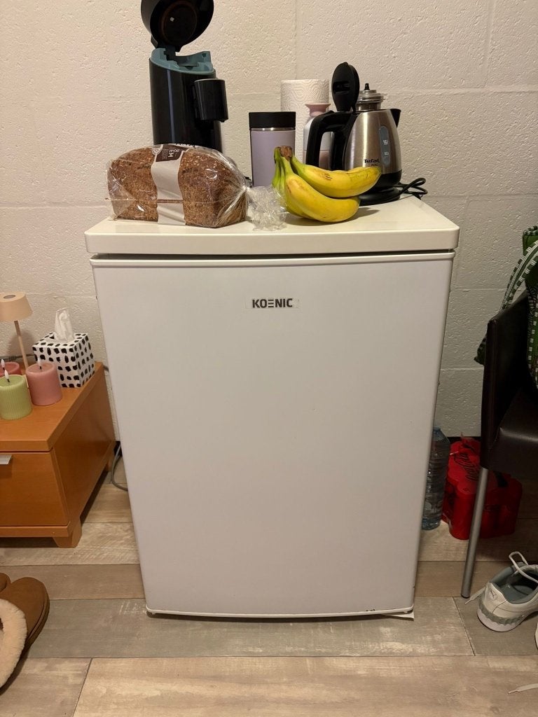 Mini koelkast met vriesvak, Witgoed en Apparatuur, Koelkasten en IJskasten, Ophalen, Minder dan 85 cm, 45 tot 60 cm, Met vriesvak