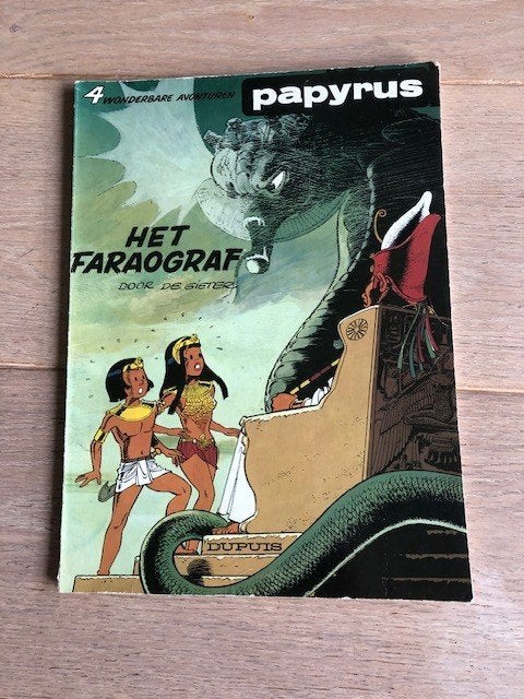 Papyrus  Het faraograf, Gelezen, Eén stripboek, Ophalen of Verzenden, Lucien de Gieter