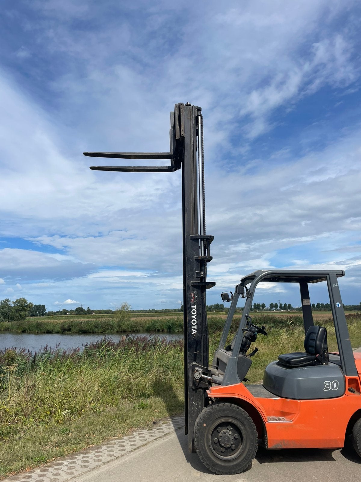 Toyota 02-7FD30 heftruck, Zakelijke goederen, Machines en Bouw | Heftrucks en Intern transport, 3000 tot 4000 kg, Ophalen, Diesel