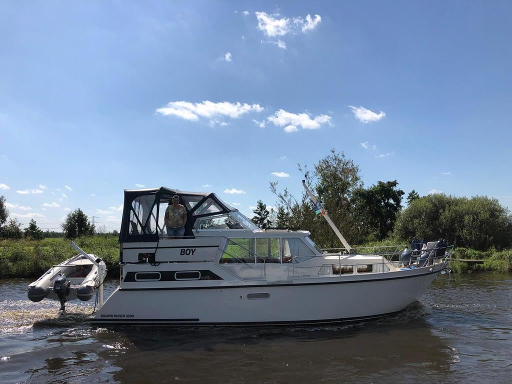 Motorboot boarncruiser te koop, Ophalen