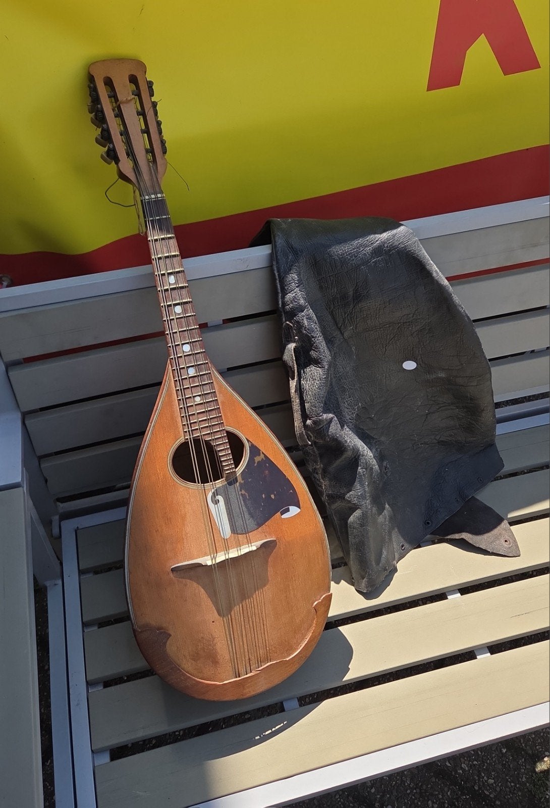 Antieke mandoline Pasquale Febraro Napoli, Muziek en Instrumenten, Snaarinstrumenten | Mandolines, Ophalen, Gebruikt, X, X