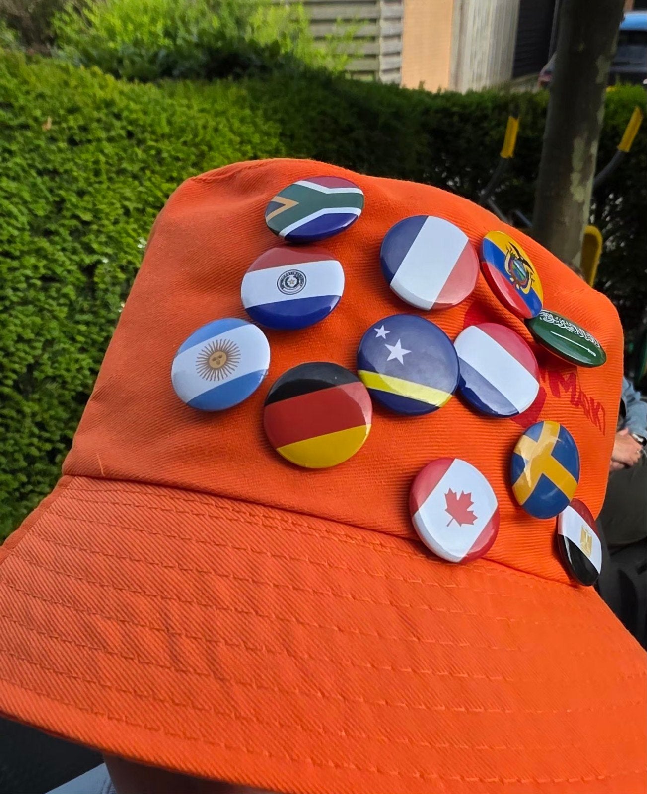 Deka Markt WK buttons, Ophalen of Verzenden, Zo goed als nieuw, Stad of Land, Button