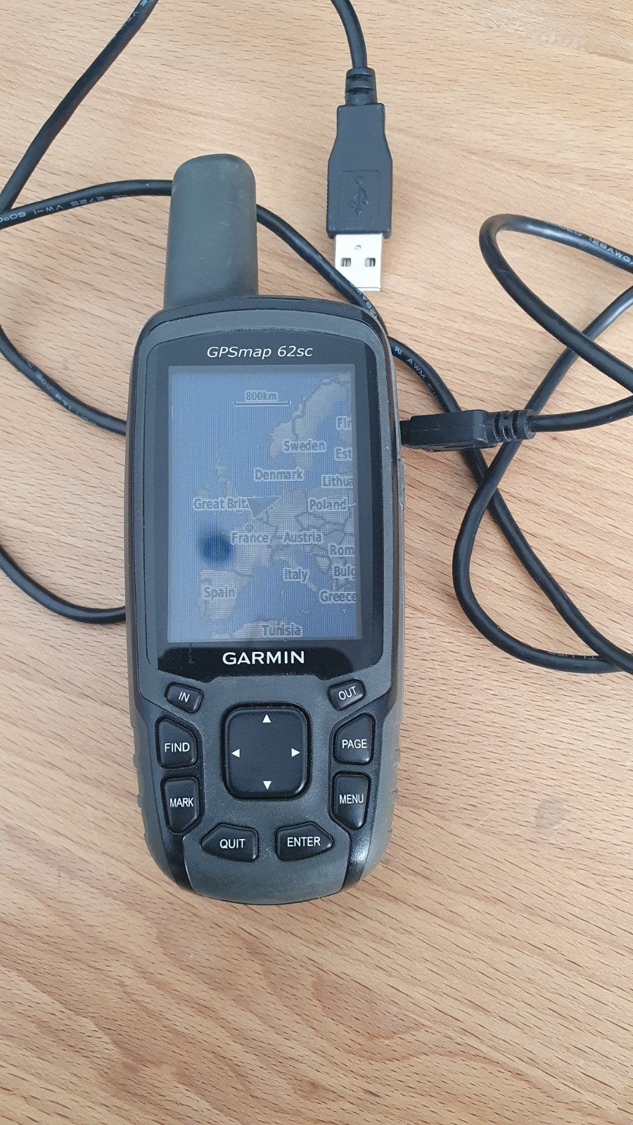 Garmin GPSmap 62sc Handheld GPS Navigatie, Sport en Fitness, Ophalen of Verzenden