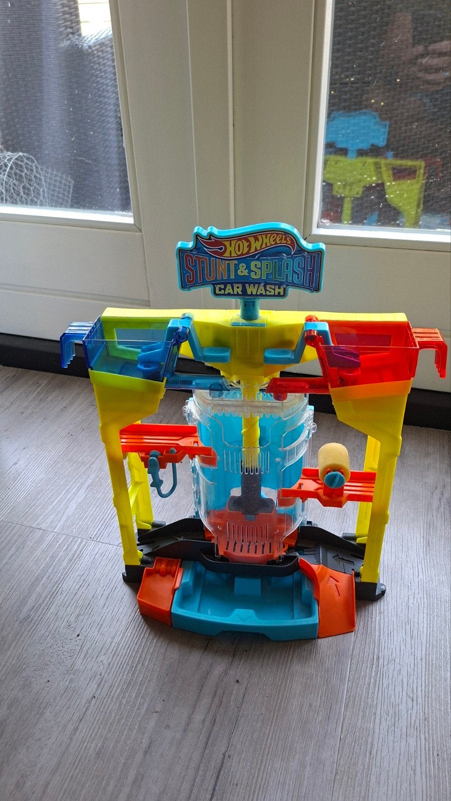Hot Wheels Stunt & Splash Car Wash, Ophalen, Zo goed als nieuw