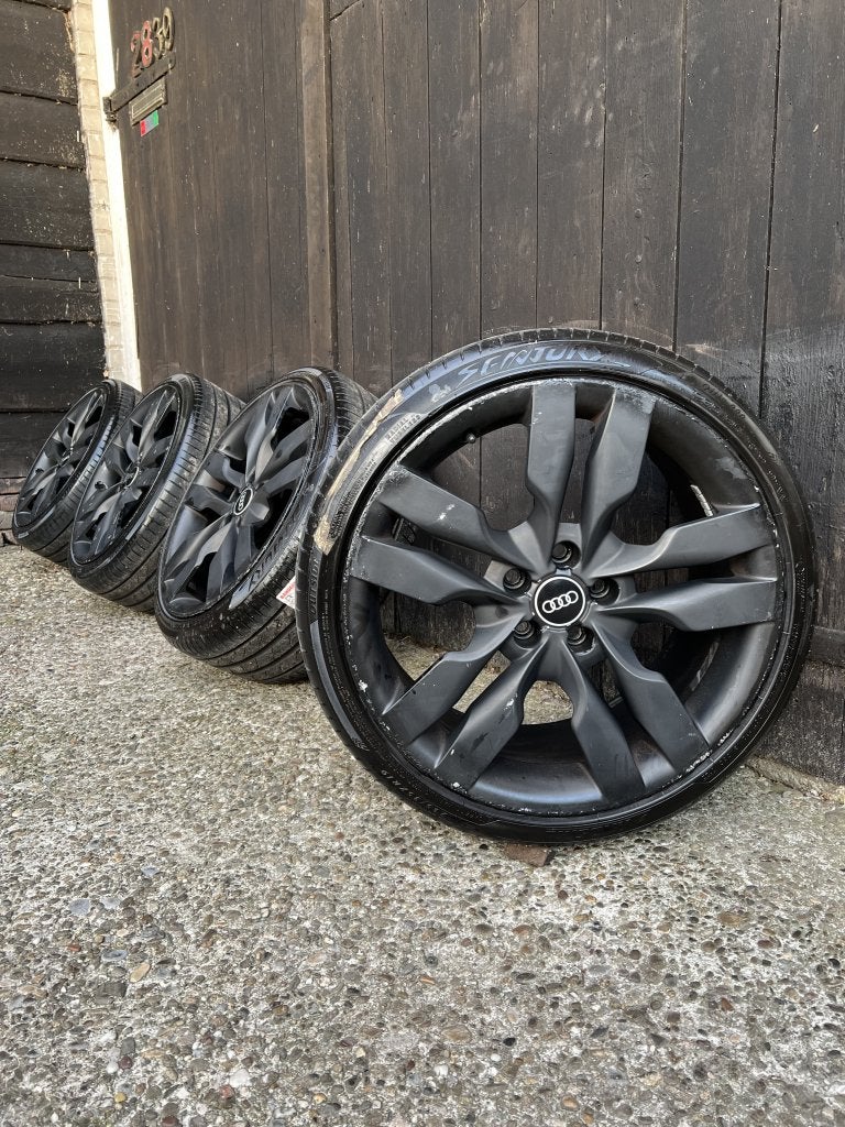 Originele 5x112 Audi a6 s6 velgen 7mm zomer golf Caddy seat, Auto-onderdelen, Banden en Velgen, Gebruikt, Banden en Velgen, Niet ingevuld