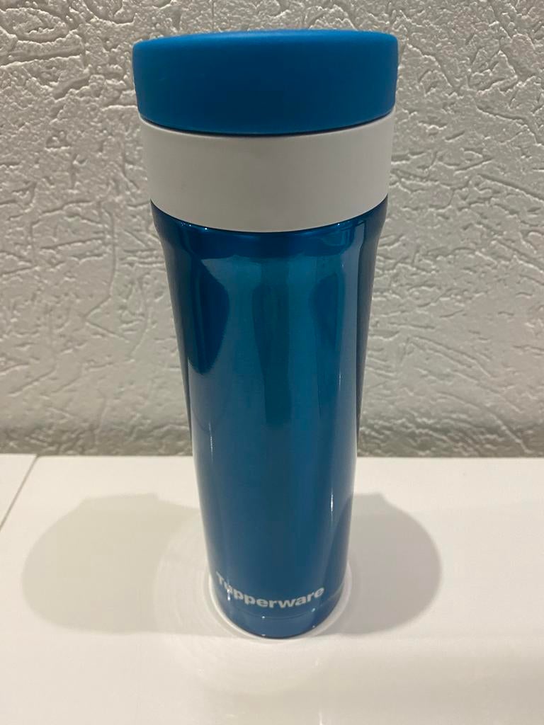 Tupperware Thermobeker - Nieuw in verpakking, Huis en Inrichting, Keuken | Tupperware, Verzenden, Nieuw, Blauw, Beker of Kan