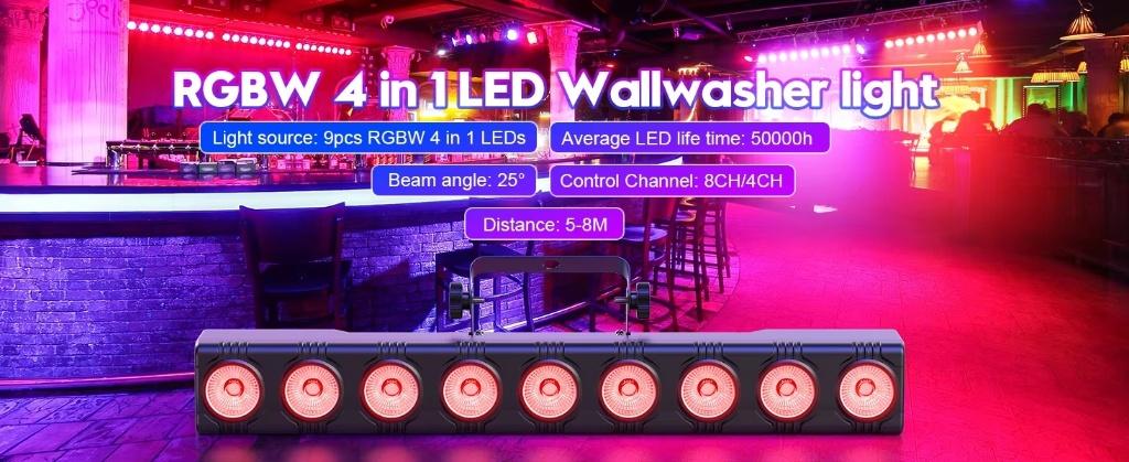 Nieuwe First Class 9 x 10W RGBW Led Bar, Contacten en Berichten, Muziek maken en Bandleden