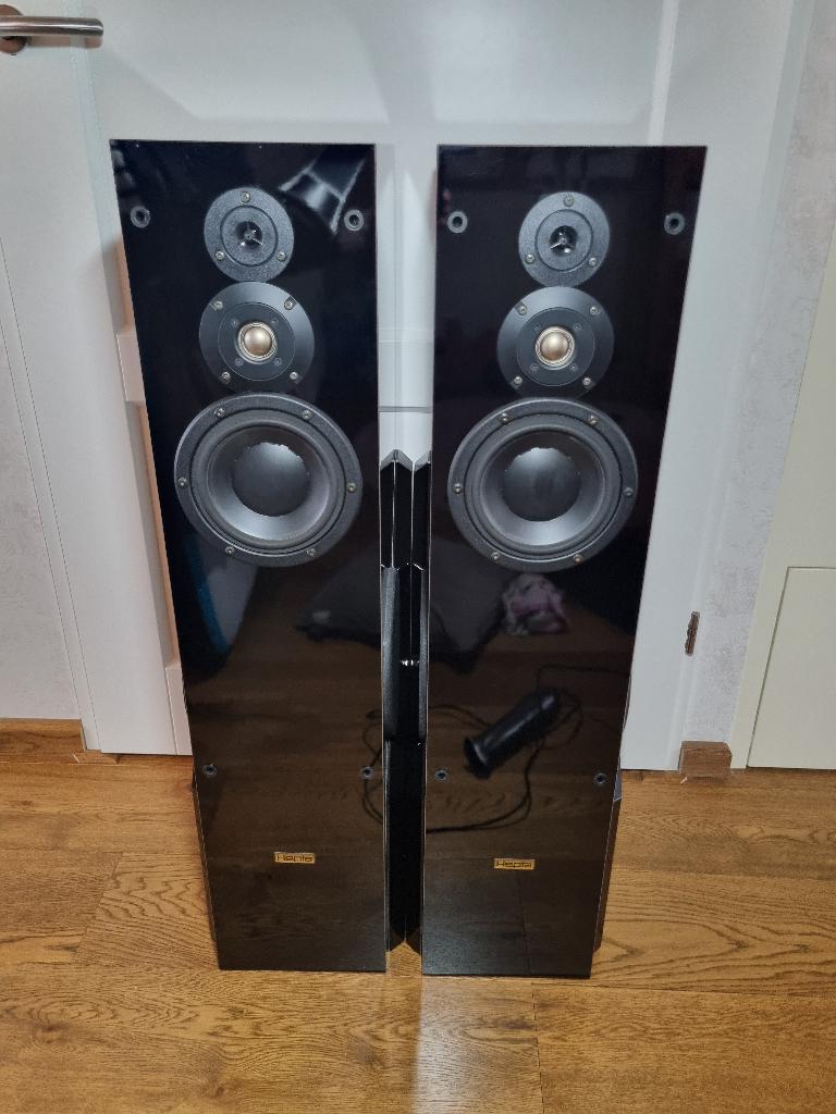 Prachtige set Hepta Contender High-End Luidsprekers, Audio, Tv en Foto, Luidsprekers, Gebruikt, Front, Rear of Stereo speakers