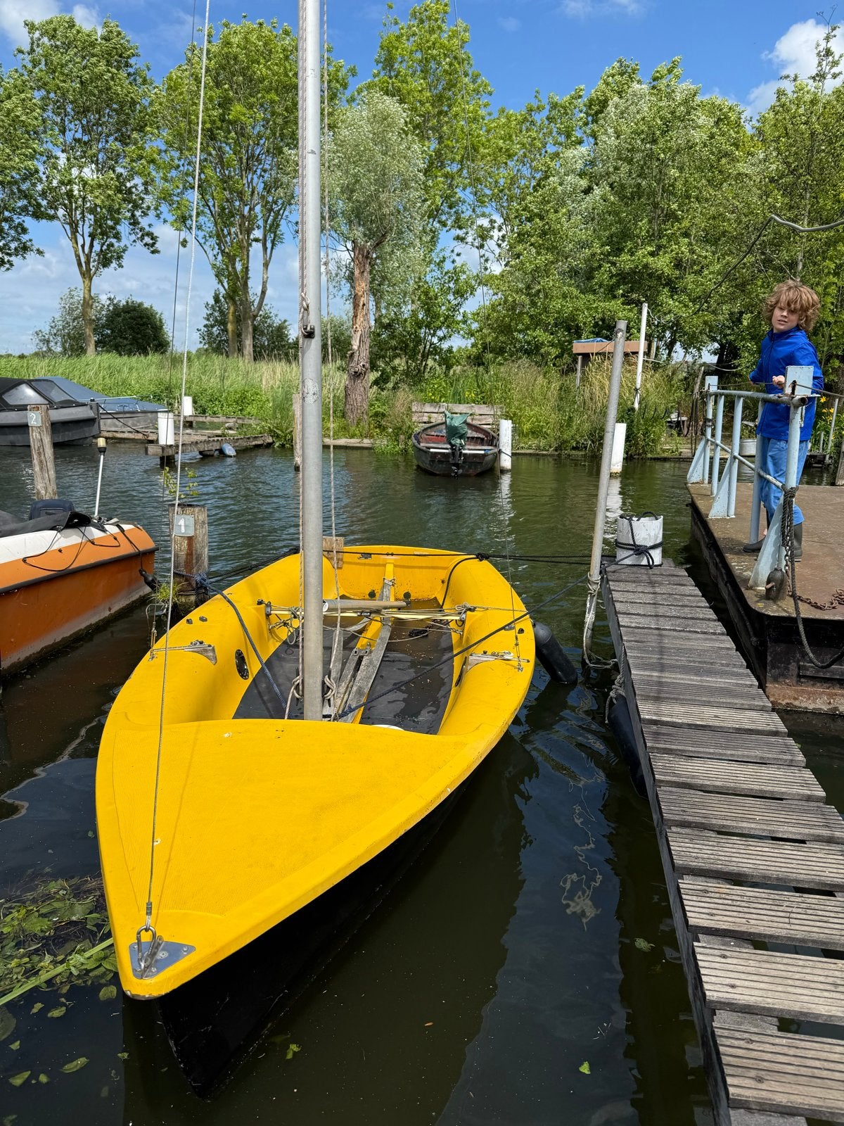 Giek gezocht voor Flying Junior, Ophalen, Gebruikt, Minder dan 15 m², 3 tot 6 meter