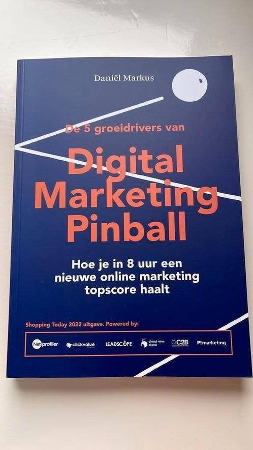 Daniël Markus - Digital Marketing Pinball boek - nieuw, Boeken, Ophalen of Verzenden, Nieuw, Economie en Marketing