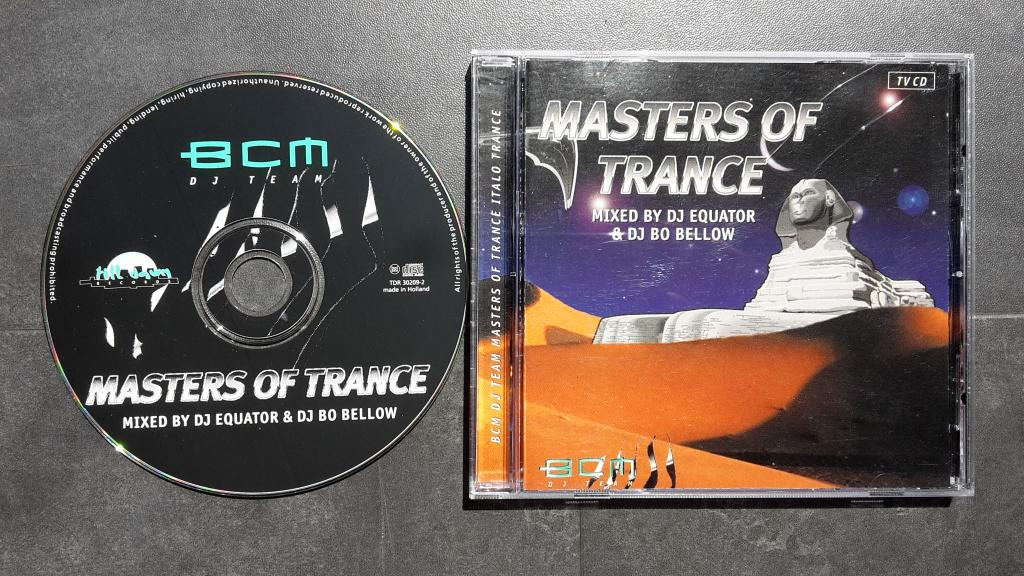 CD - DJ Equator & DJ Bo Bellow – Masters Of Trance, Ophalen of Verzenden, Zo goed als nieuw