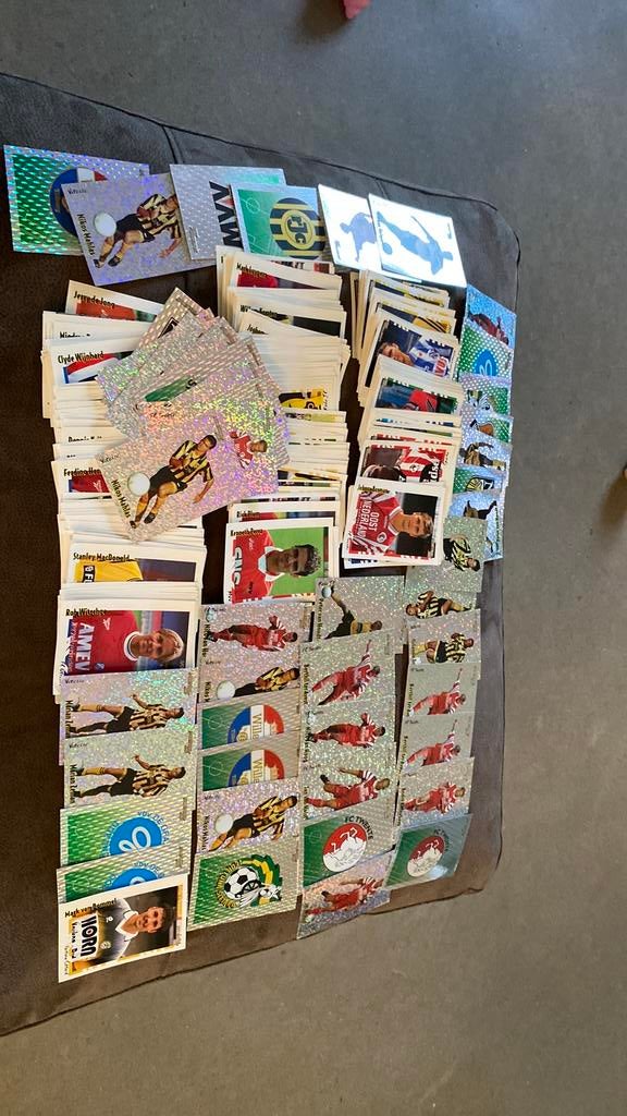 325 x panini voetbal 98, Ophalen of Verzenden, Zo goed als nieuw, Ajax, Poster, Plaatje of Sticker