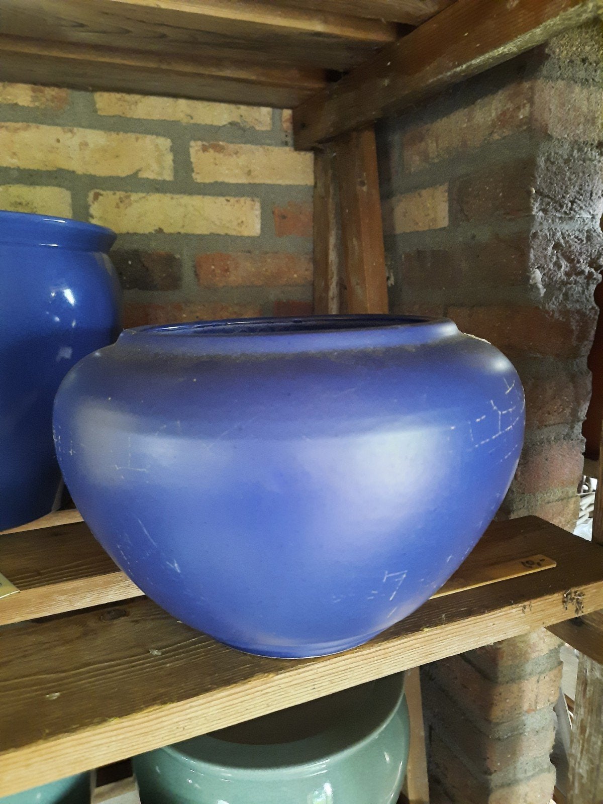 vaas, Ophalen, Blauw