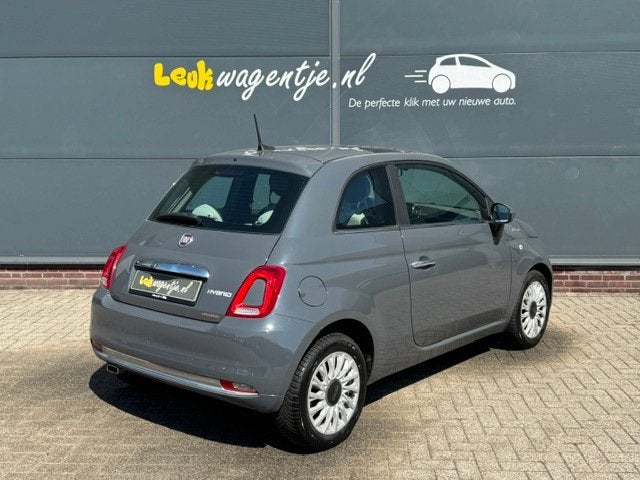Fiat 500 1.0 Hybrid Dolcevita *carplay *cruise *26.350 km, Voorwielaandrijving, Gebruikt, Zwart, 4 stoelen