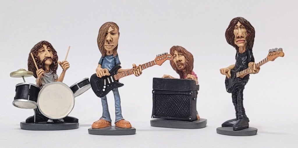 Nick Mason Pink Floyd beeldje by Warren Stratford decoratie, Info@deconoord.nl, Deco Noord, Nieuw, Ophalen of Verzenden