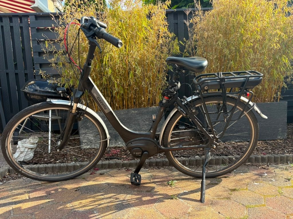 Gazelle Paris C7 Elektrische Fiets, Ophalen, Gebruikt, 50 km per accu of meer, 55 tot 59 cm