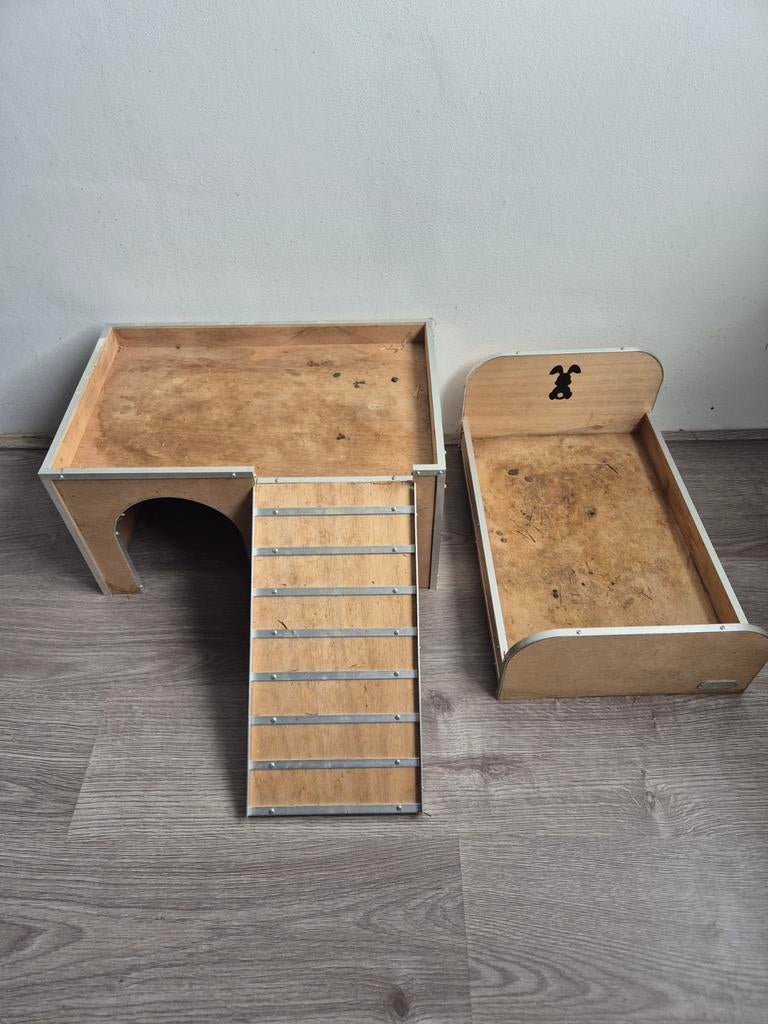 Schuilhok + bed konijn, Ophalen, Nieuw