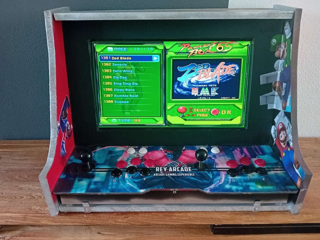 Arcade bartop, Spelcomputers en Games, Ophalen, Overige merken, Zo goed als nieuw