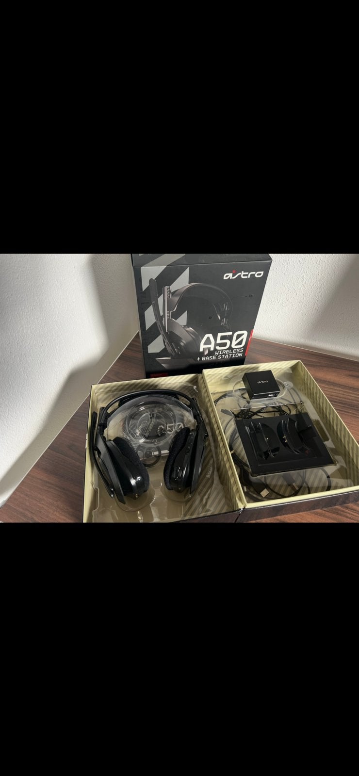 ASTRO A50 Playstation + HDMI Adapter, Computers en Software, Headsets, Ophalen of Verzenden, Gaming headset, Gebruikt, Draadloos