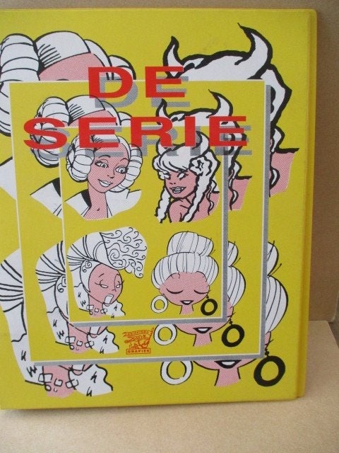 adv11123 de serie in zeefdruk bewaarmap, Verzamelen, Ophalen, Overige figuren, Gebruikt, Overige typen