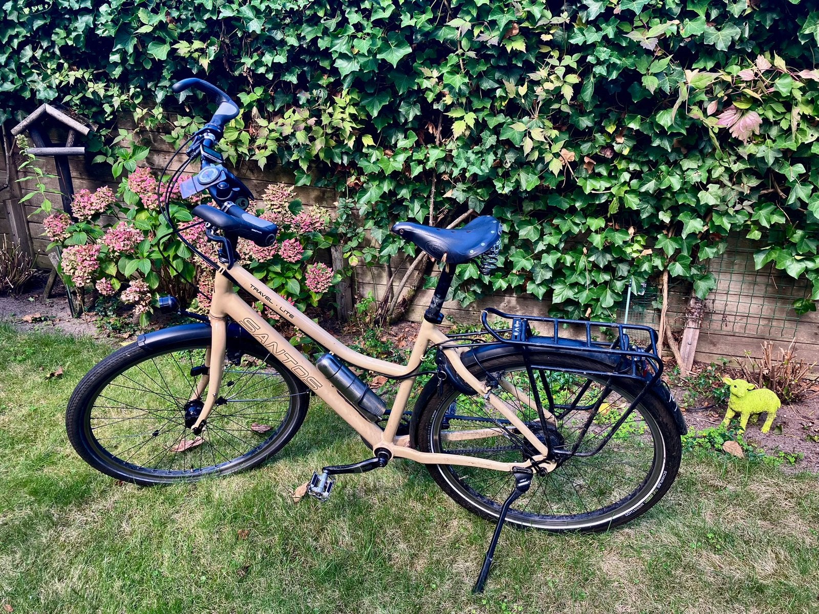 Santos travel•lite fiets,  frame hoogte 56, Gebruikt, Velgrem, Versnellingen, 53 tot 57 cm