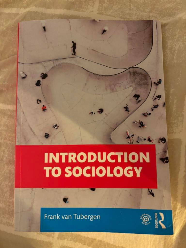 Introduction to sociology, Ophalen of Verzenden, Zo goed als nieuw, Overige niveaus, Overige vakken