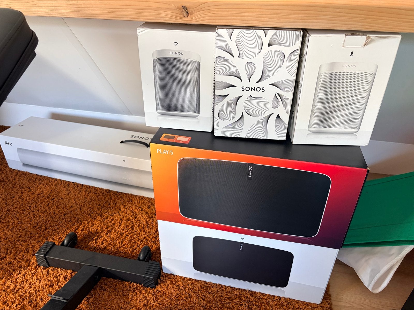 Lege Sonos dozen: Arc, Play 5, One, Play 1, Ophalen of Verzenden, Gebruikt, Overige typen, Sonos