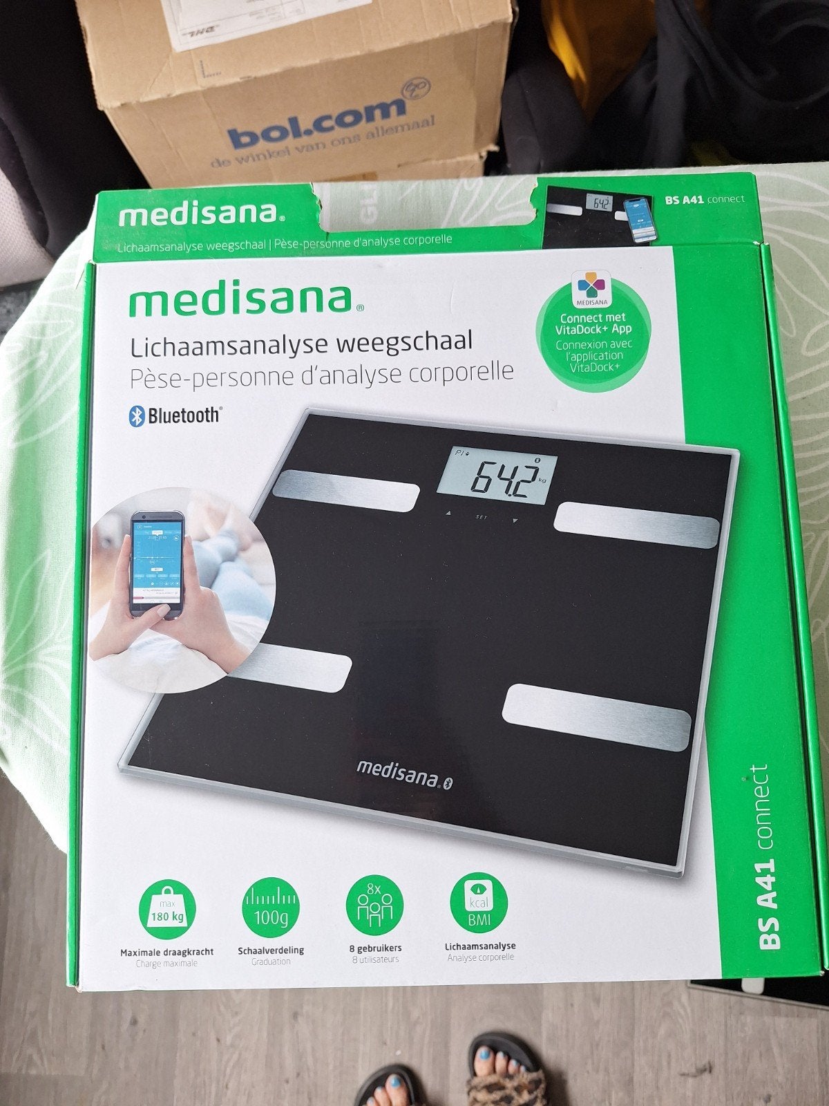 Weegschaal, personen., Witgoed en Apparatuur, Weegschalen, Ophalen