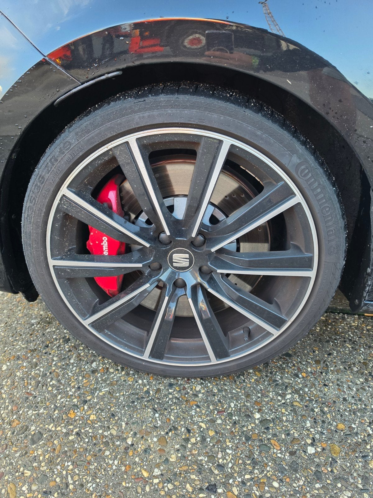 Seat leon cupra cupracer 19 inch, Auto-onderdelen, Banden en Velgen, Ophalen, 19 inch, Zomerbanden, Velg(en)