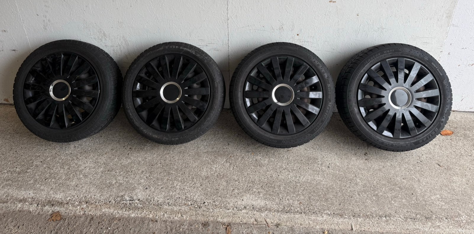 Petlas Snow Master winterbanden 195/50R15, Ophalen, Gebruikt, 15 inch, Winterbanden