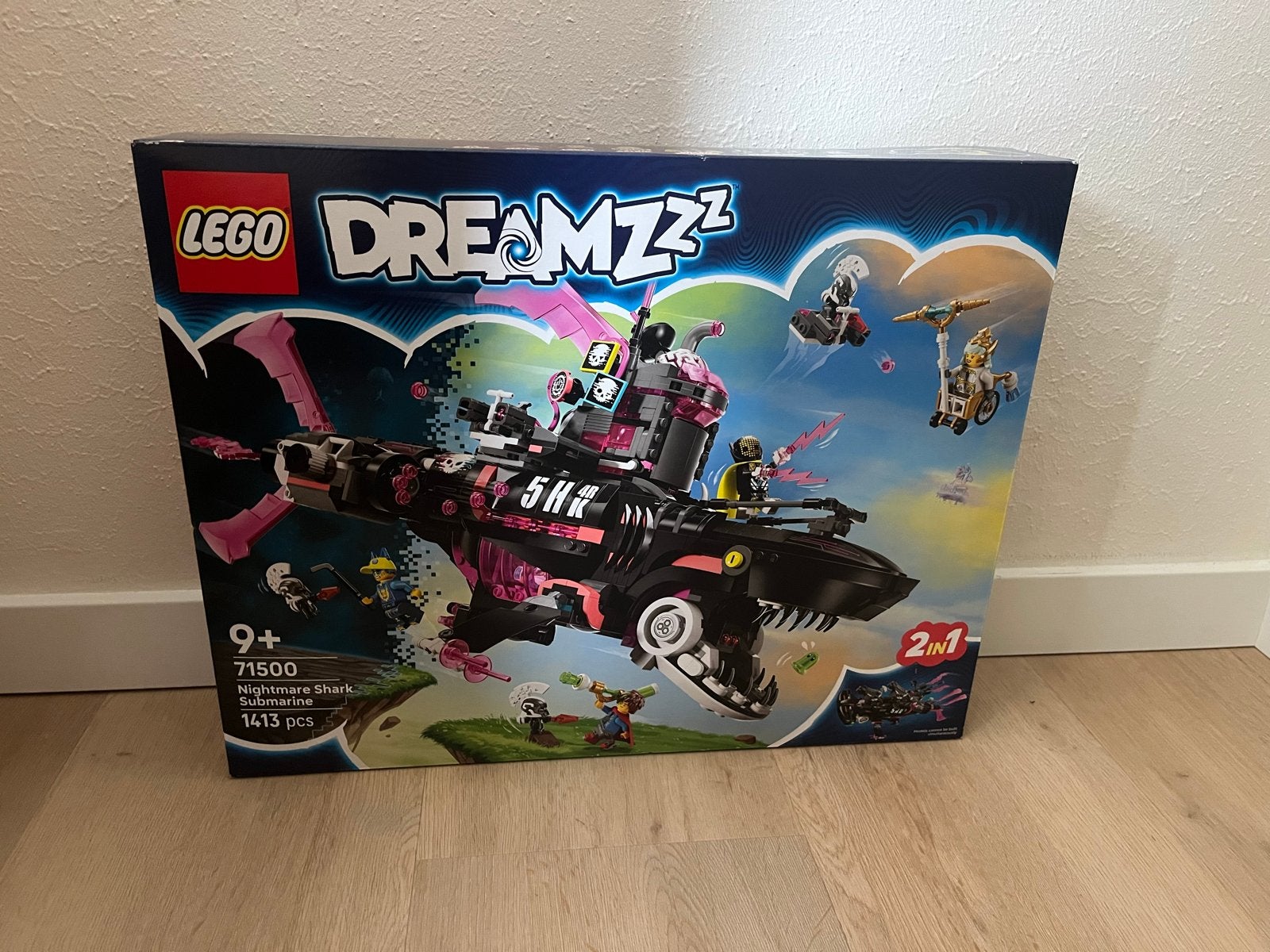 Nieuwe LEGO DREAMZzz Nachtmerrie Haaienschip 71500, Overige thema's, Lego, Nieuw, Ophalen of Verzenden
