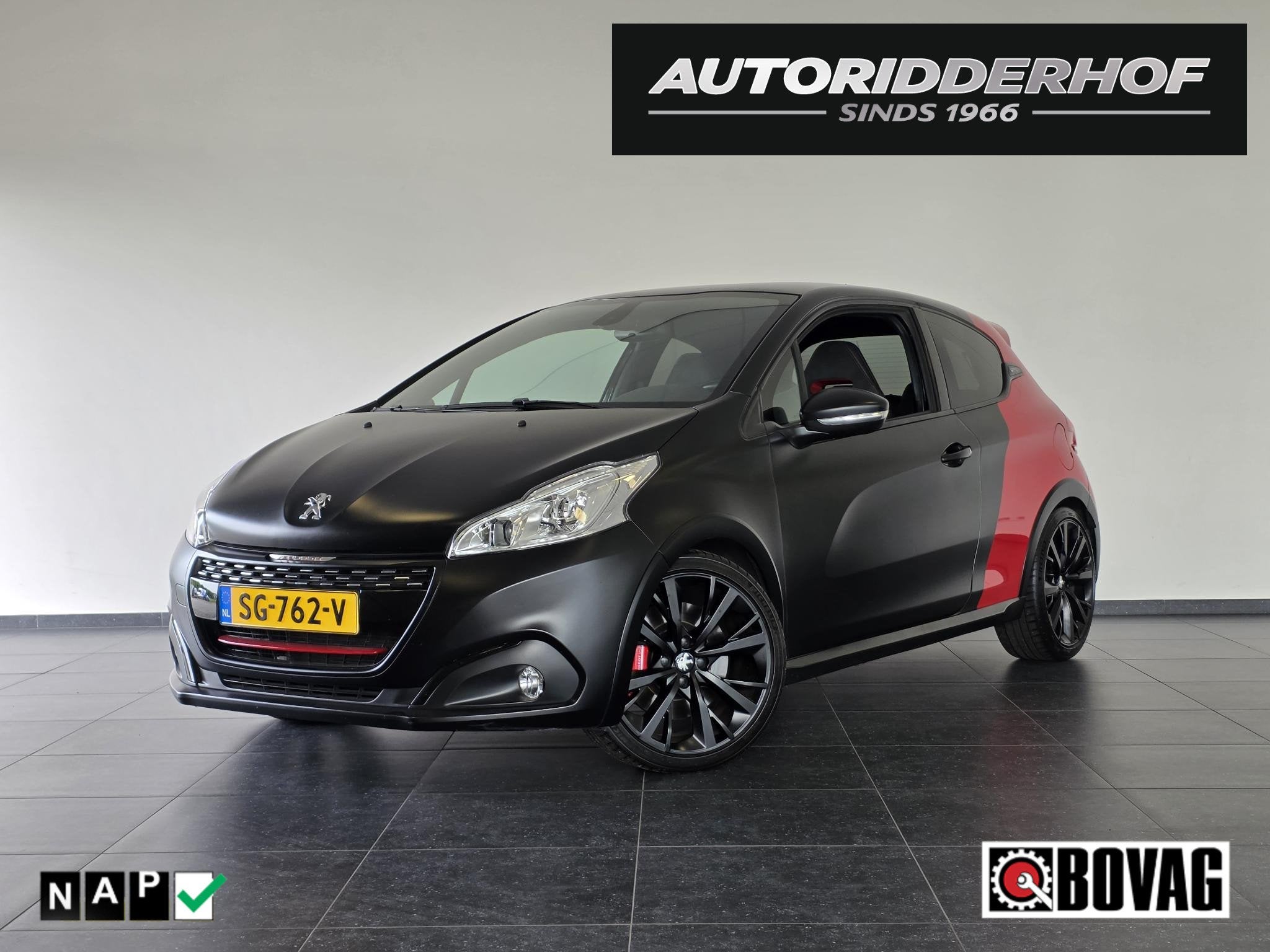 Peugeot 208 GTi 1.6 e-THP 208PK by Peugeot Sport | Orig NL, Auto's, Voorwielaandrijving, Gebruikt, Leder en Stof, Origineel Nederlands
