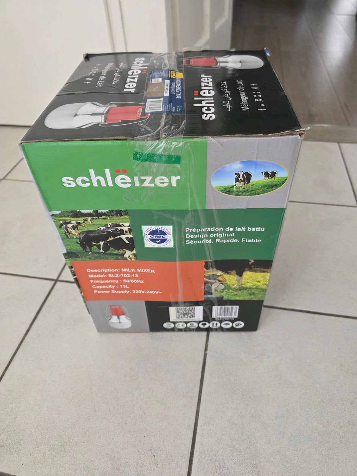 Schleizer Melkmixer 13L - Nieuw in doos, Ophalen of Verzenden, Nieuw