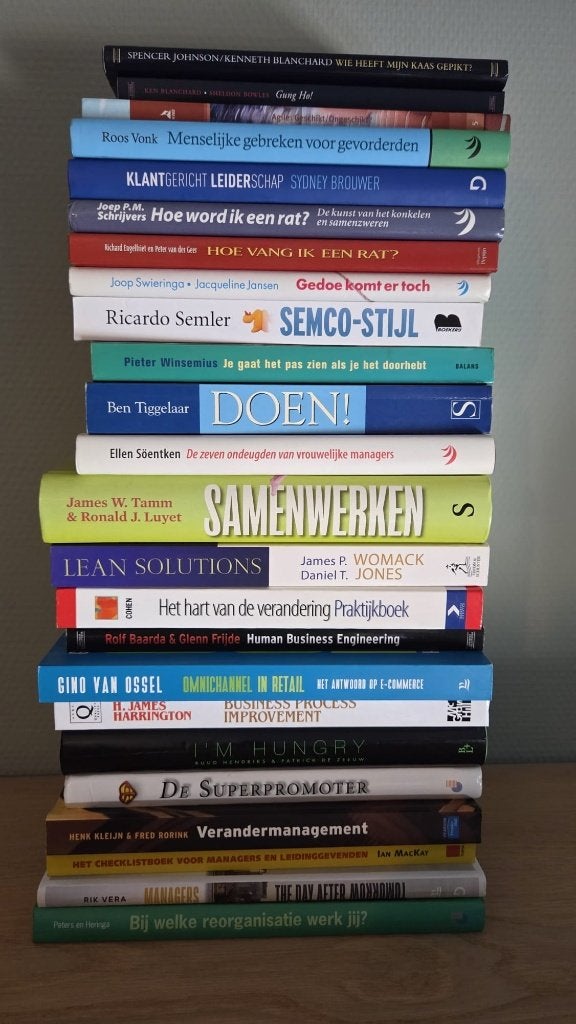 Boekenpakket management & verandermanagement, Ophalen, Zo goed als nieuw, Management