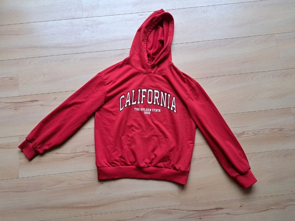 Rode California sweater (maat 36/S), Kleding | Dames, Ophalen of Verzenden, Nieuw, Maat 36 (S), Rood