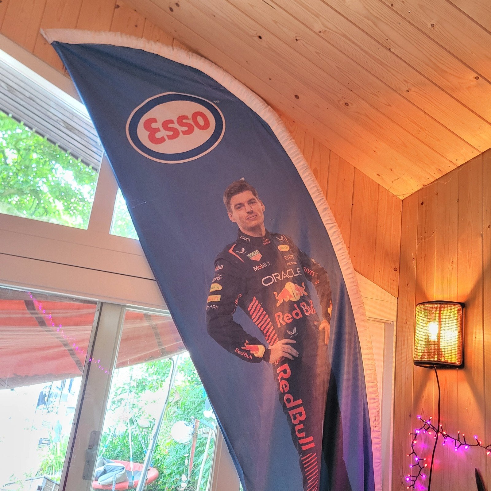super grote beach flag Max Verstappen, Ophalen