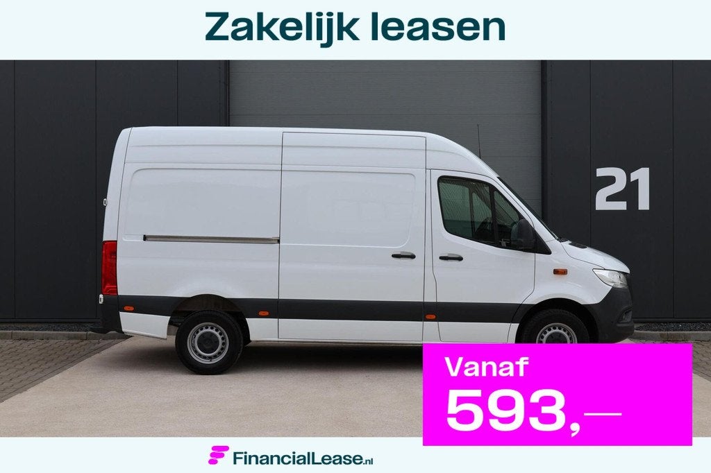 Mercedes Sprinter bestel 317 1.9 CDI L2, Automaat, Gebruikt, Euro 6, 2000 kg