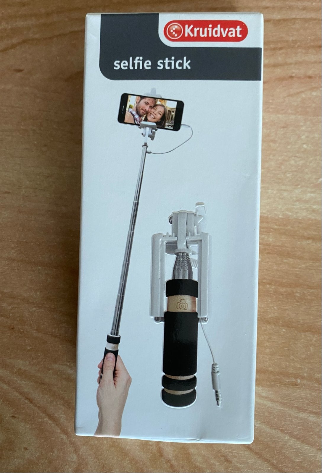 Kruidvat Selfie Stick voor Android & iOS (13.5-60cm), Ophalen of Verzenden, Nieuw, Overige typen, Apple