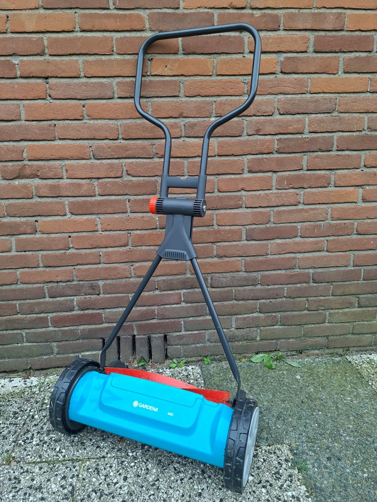Gardena 400 Handgrasmaaier - Zo goed als nieuw, Tuin en Terras, Ophalen, Handgrasmaaier, Zo goed als nieuw, 40 t/m 49 cm