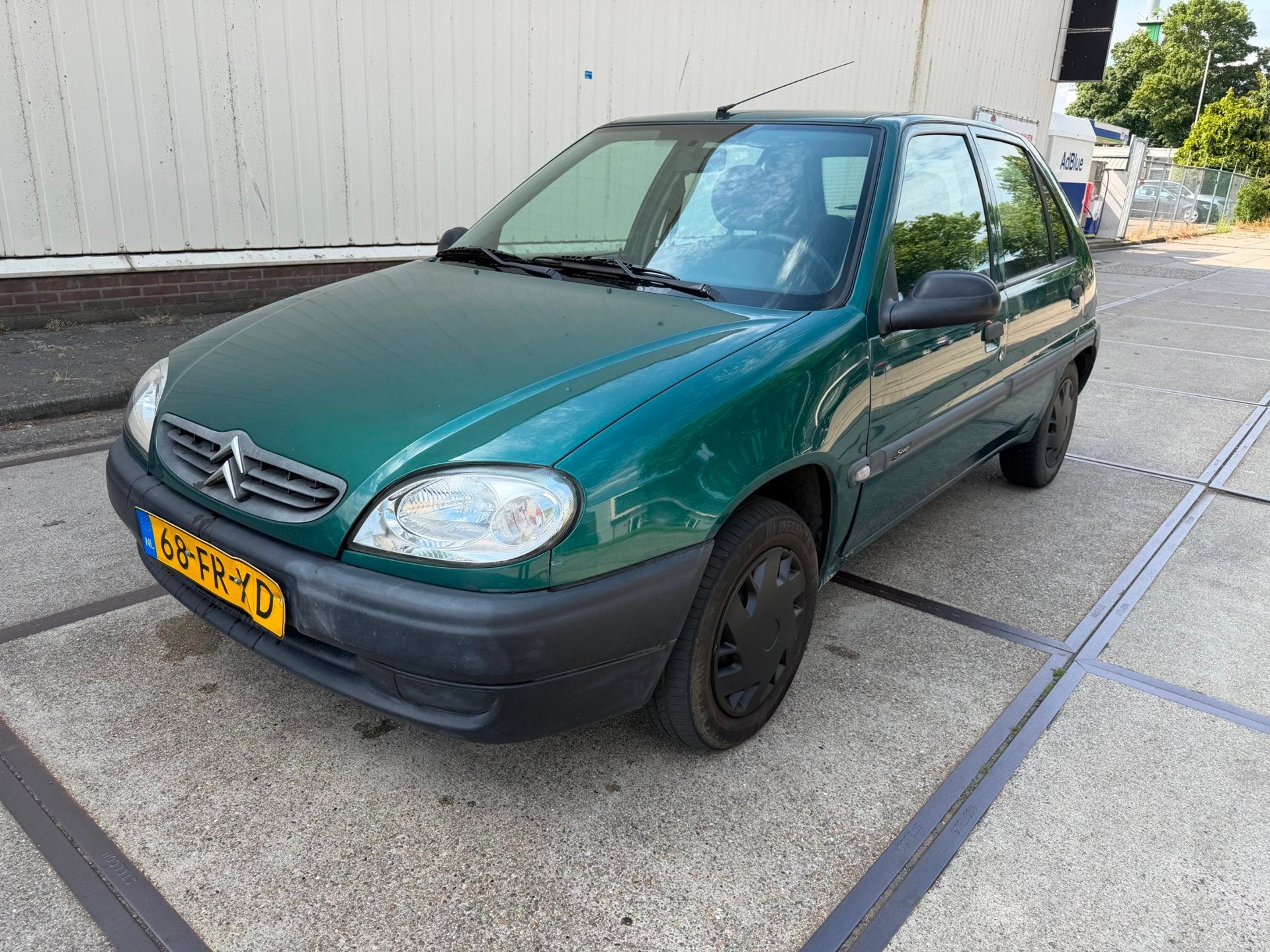 Citroen Saxo 1.4i SX automaat 5 deurs, Auto's, Citroën, 4 cilinders, Saxo, 855 kg, Origineel Nederlands