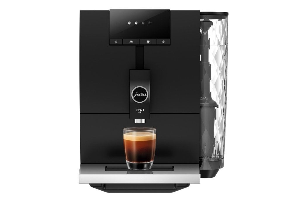 Jura ENA 4 Full Metropolitan Black 2023, Witgoed en Apparatuur, Koffiezetapparaten, Ophalen, Afneembaar waterreservoir, Koffiemachine