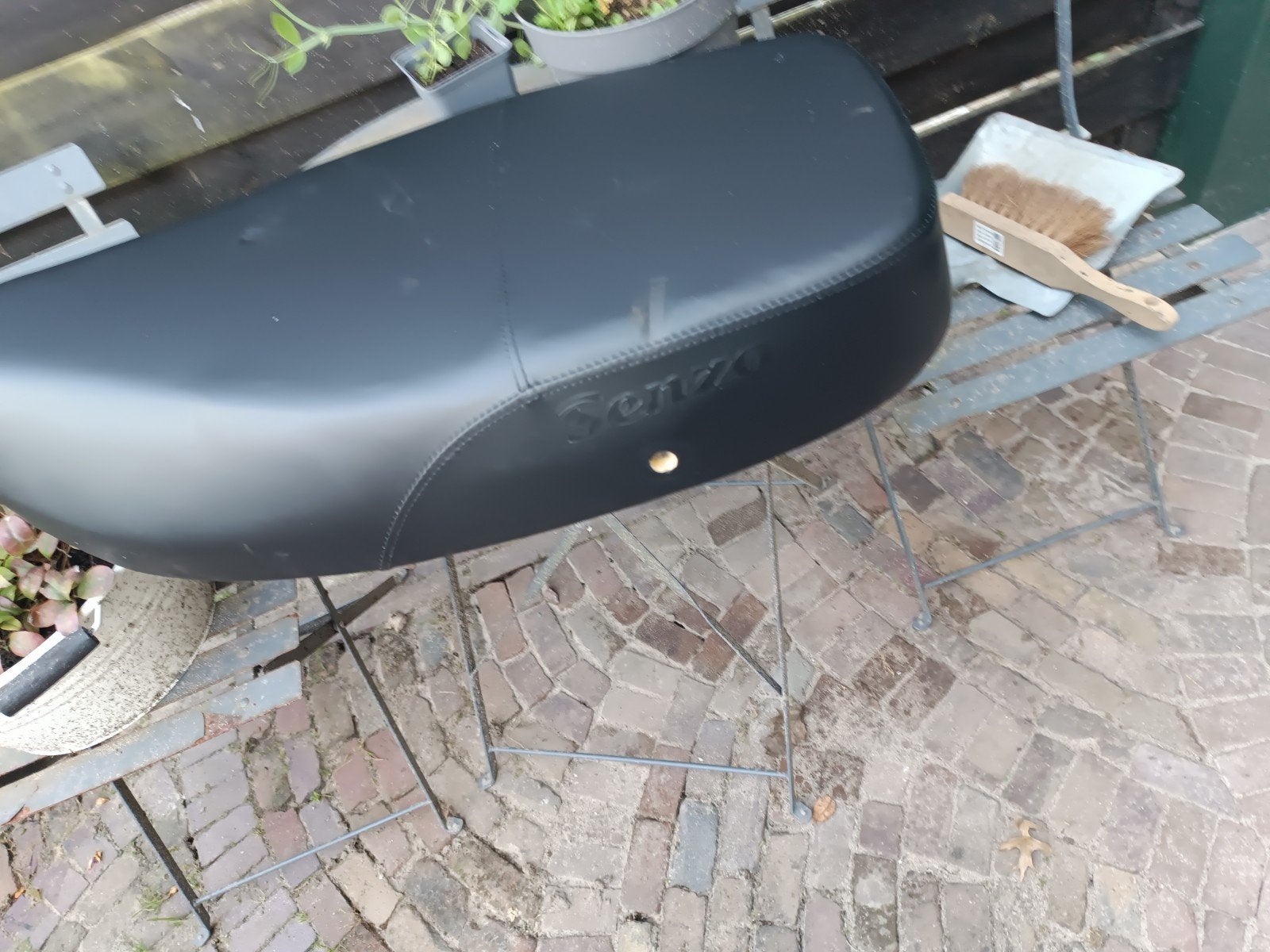 Zadel van Senzo scooter, Fietsen en Brommers, Ophalen