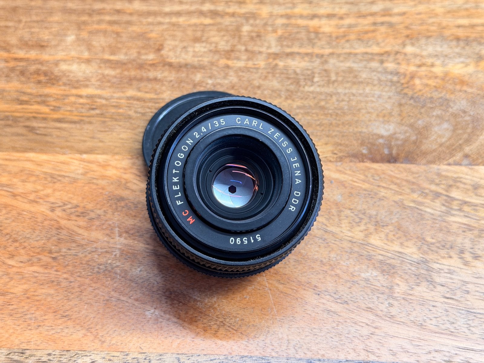 Carl Zeiss Jena DDR MC Flektogon 35mm 2.4 lens, Gebruikt, Overige vattingen, Zeiss, Handmatige focus