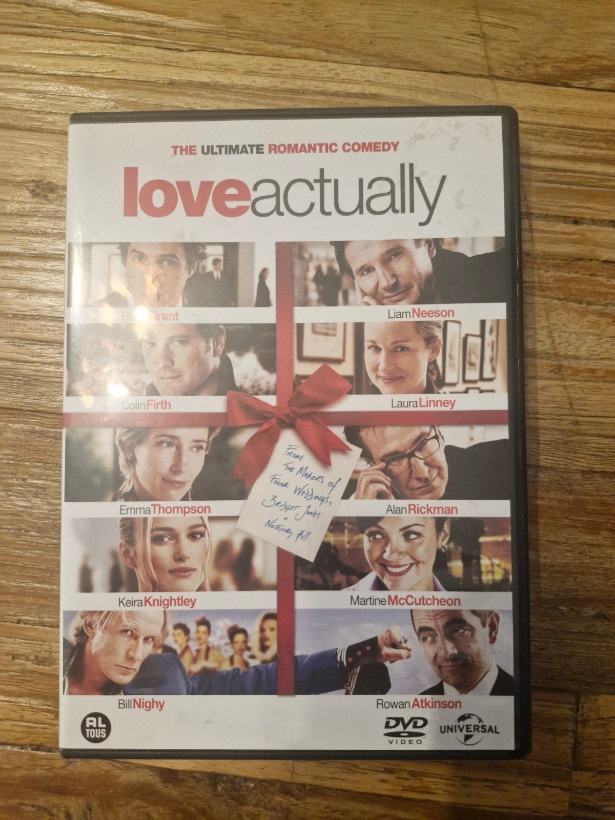 dvd love actually, Alle leeftijden, Ophalen of Verzenden, Zo goed als nieuw, Natuur