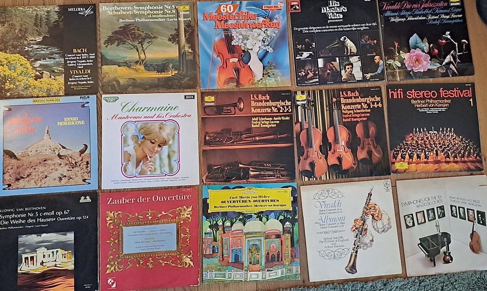 Vintage diverse vinyl lp’s 33t., Cd's en Dvd's, Ophalen, Klassiek, LP