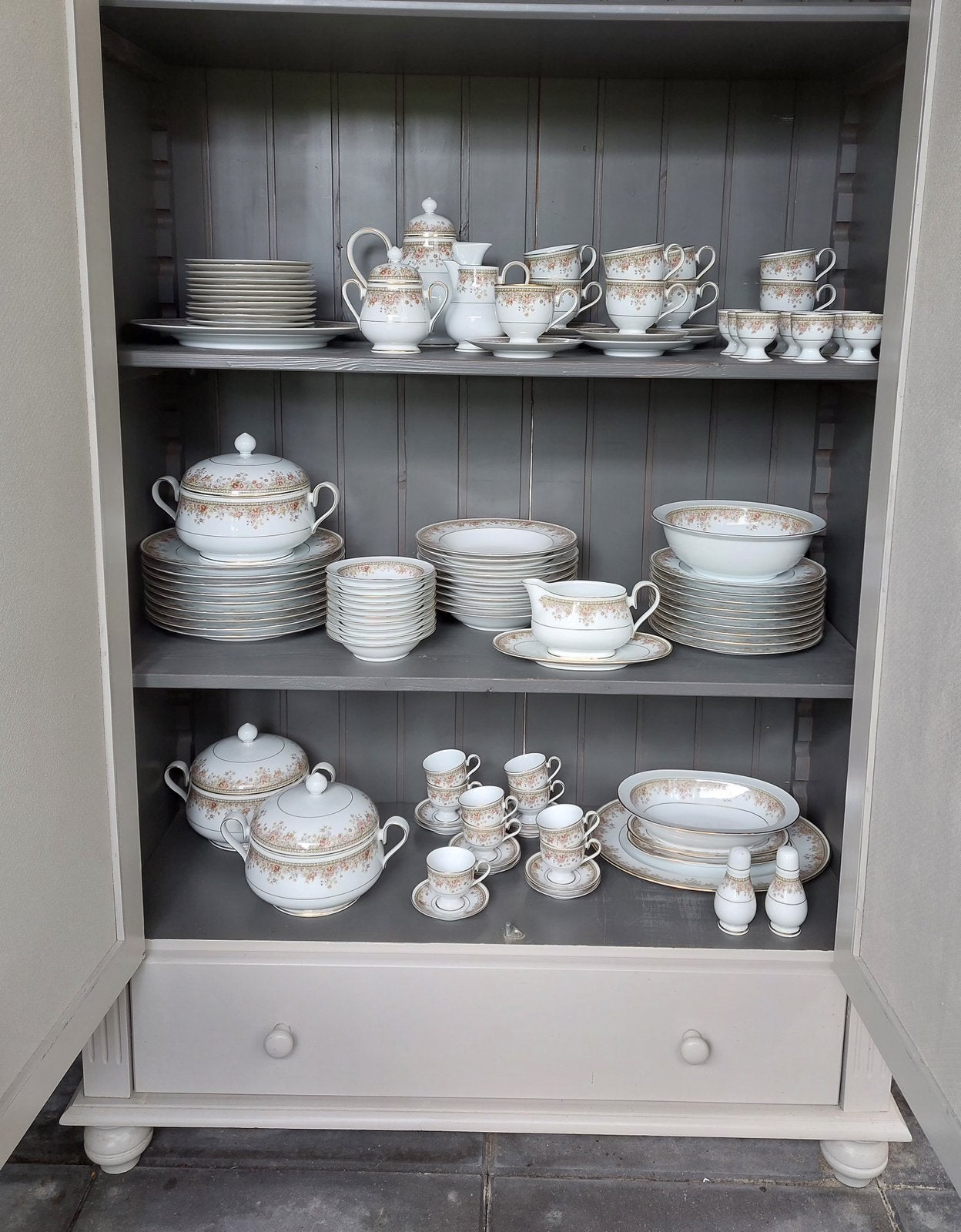 Servies Noritake decor Morning Jewel, Verzamelen, Ophalen, Zo goed als nieuw, Porselein