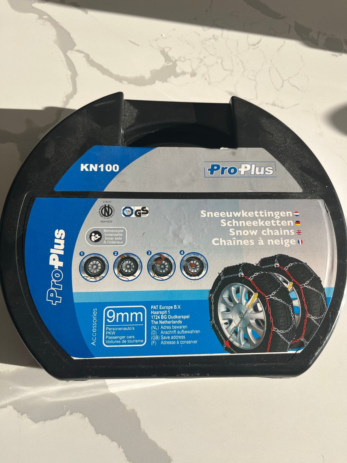 ProPlus KN100 Sneeuwkettingen - 9mm - Nieuw, Auto diversen, Ophalen of Verzenden, Nieuw