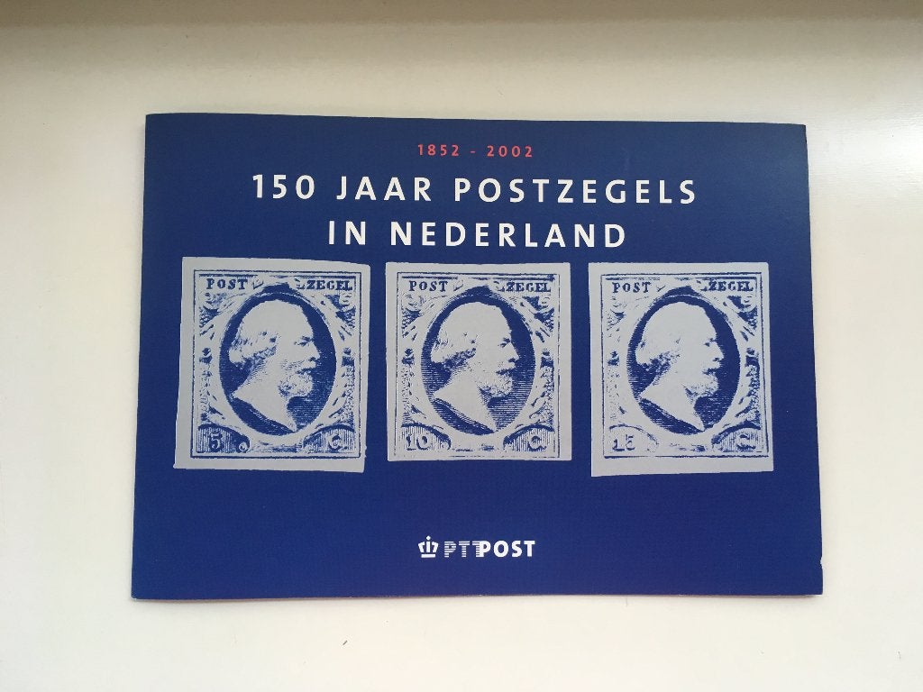 PZ18 PTT Post 150 jaar Postzegels in Nederland 1852-2002, Ophalen of Verzenden, Na 1940, Postfris